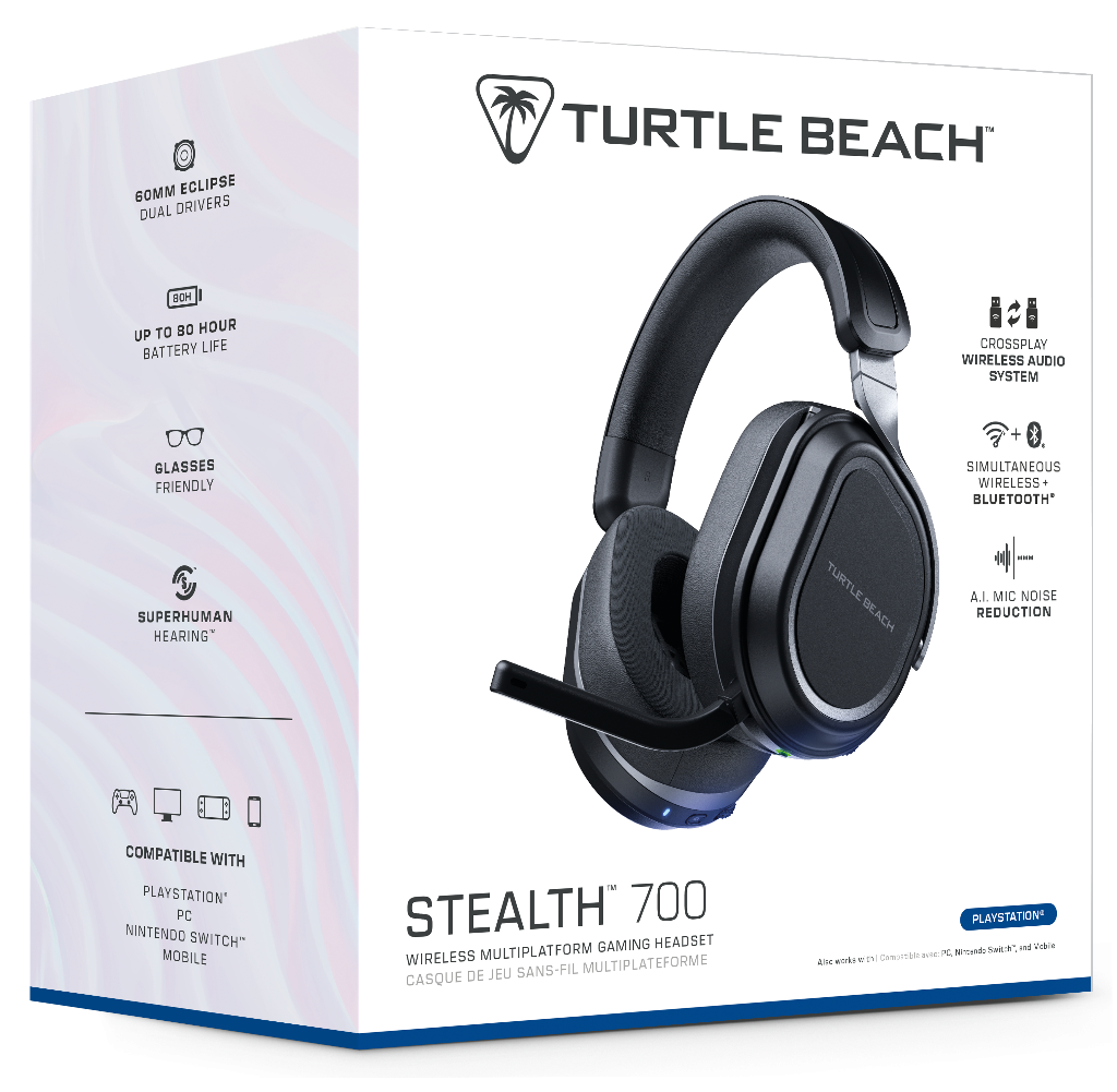 Turtle Beach Casque gaming multiplateforme sans fil Stealth 700