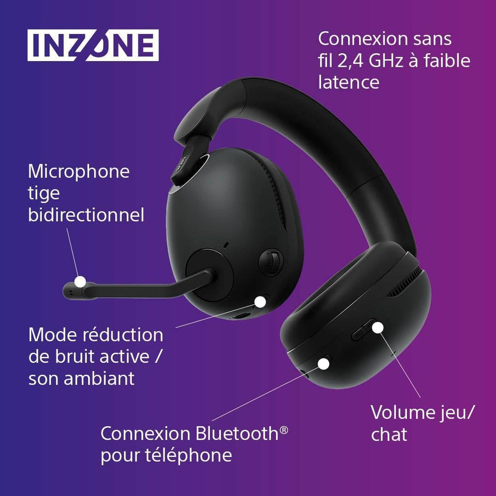Casque sans fil Sony Inzone WHG900 P5 noir