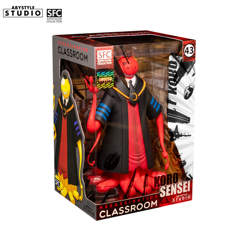 ASSASSINATION CLASSROOM - Figurine "Koro Sensei" rouge