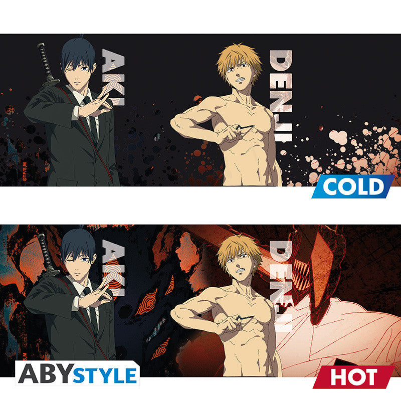 CHAINSAW MAN - Thermo réactifs - 460ml - Denji & Aki