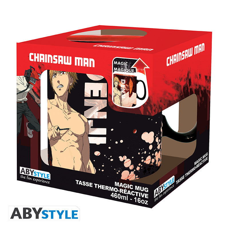 CHAINSAW MAN - Thermo réactifs - 460ml - Denji & Aki