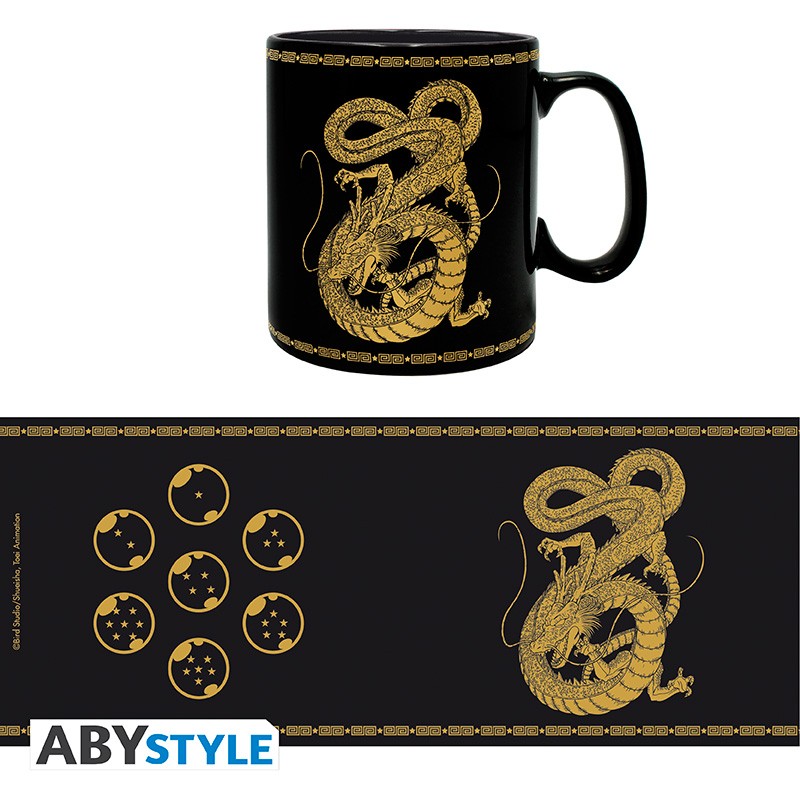 DRAGON BALL - Mug - 460 ml -Shenron doré