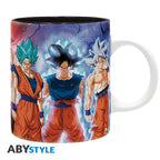 DRAGON BALL SUPER - Mug - 320 ml -Transformations Goku