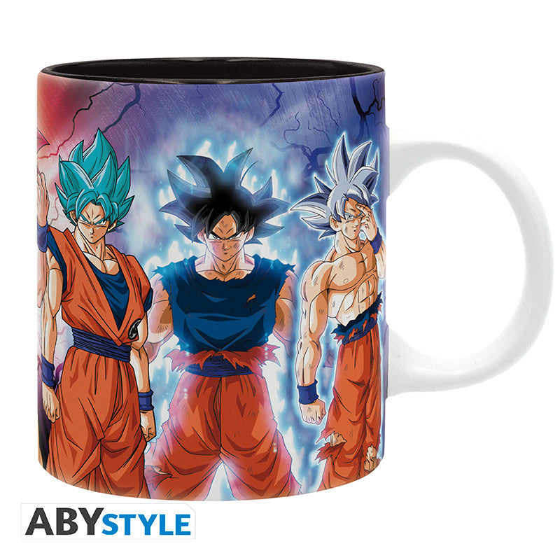 DRAGON BALL SUPER - Mug - 320 ml -Transformations Goku