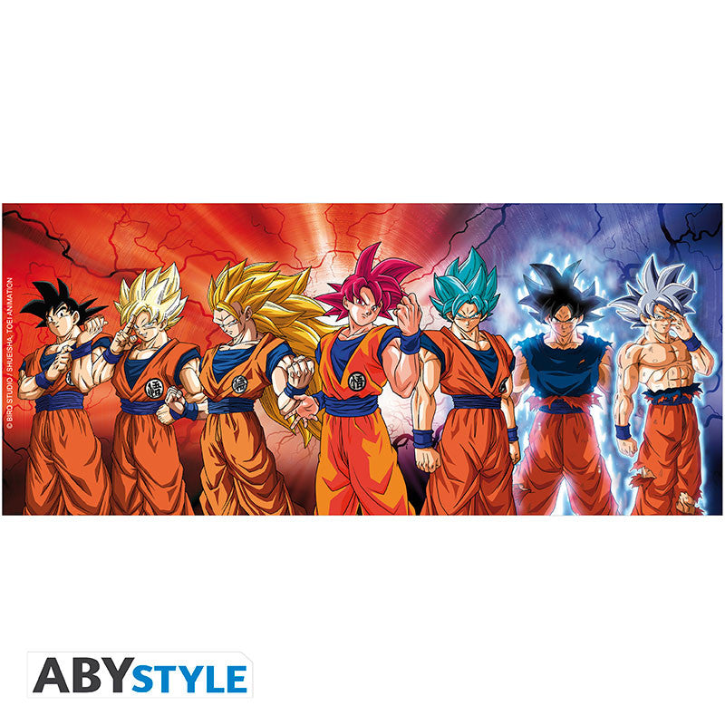 DRAGON BALL SUPER - Mug - 320 ml -Transformations Goku