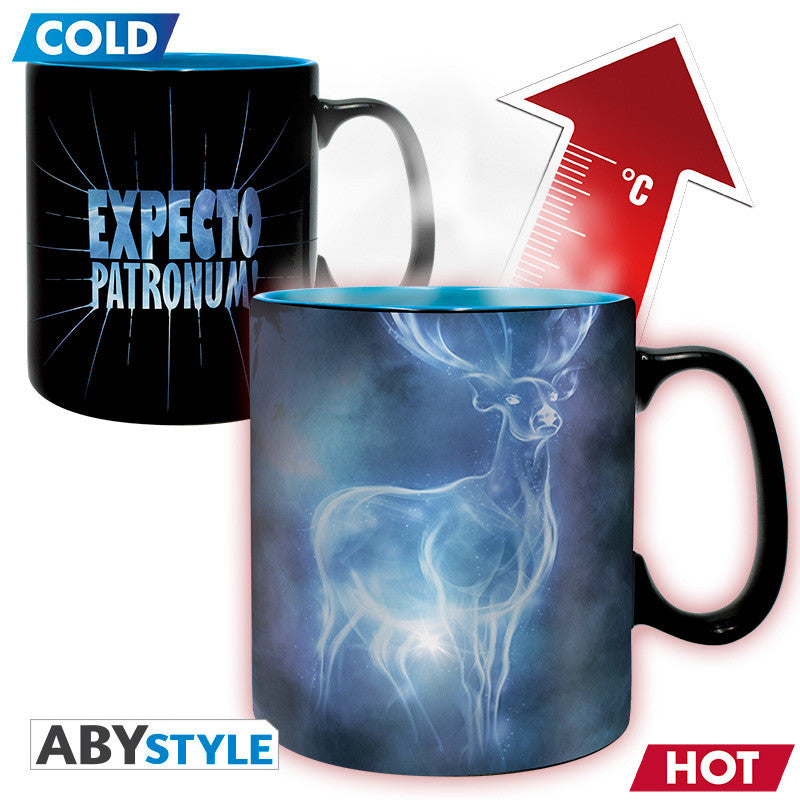 HARRY POTTER - Mug thermo réactifs - 460 ml - Patronus