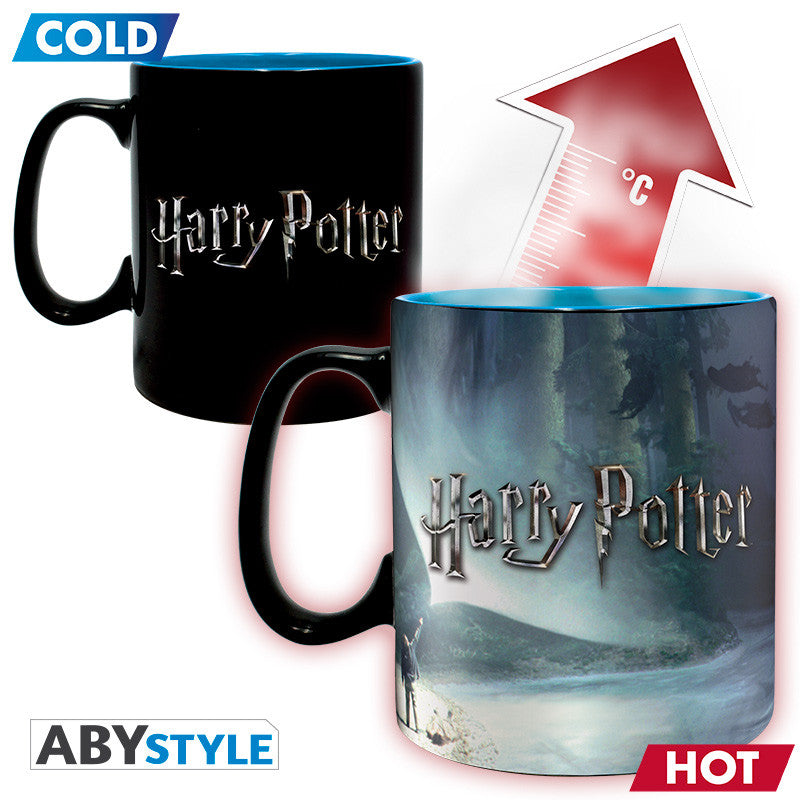 HARRY POTTER - Mug thermo réactifs - 460 ml - Patronus