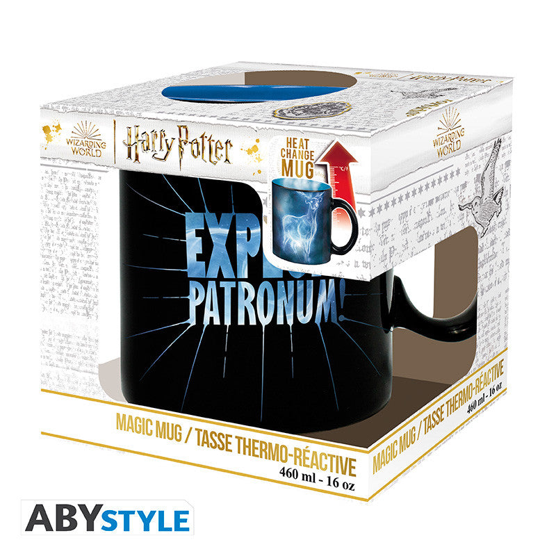 HARRY POTTER - Mug thermo réactifs - 460 ml - Patronus