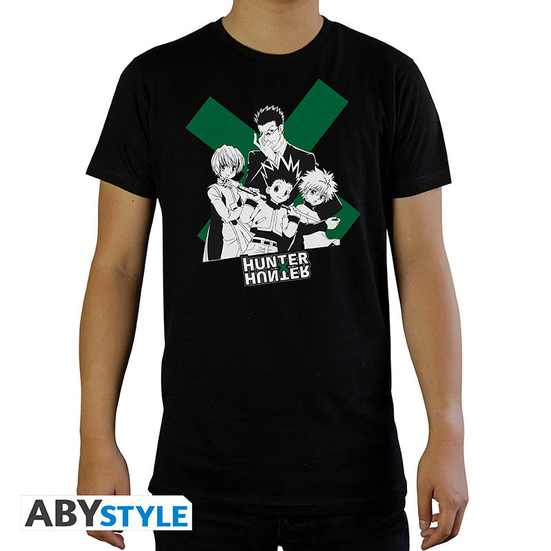 HUNTER X HUNTER - Tshirt "Groupe" homme black
