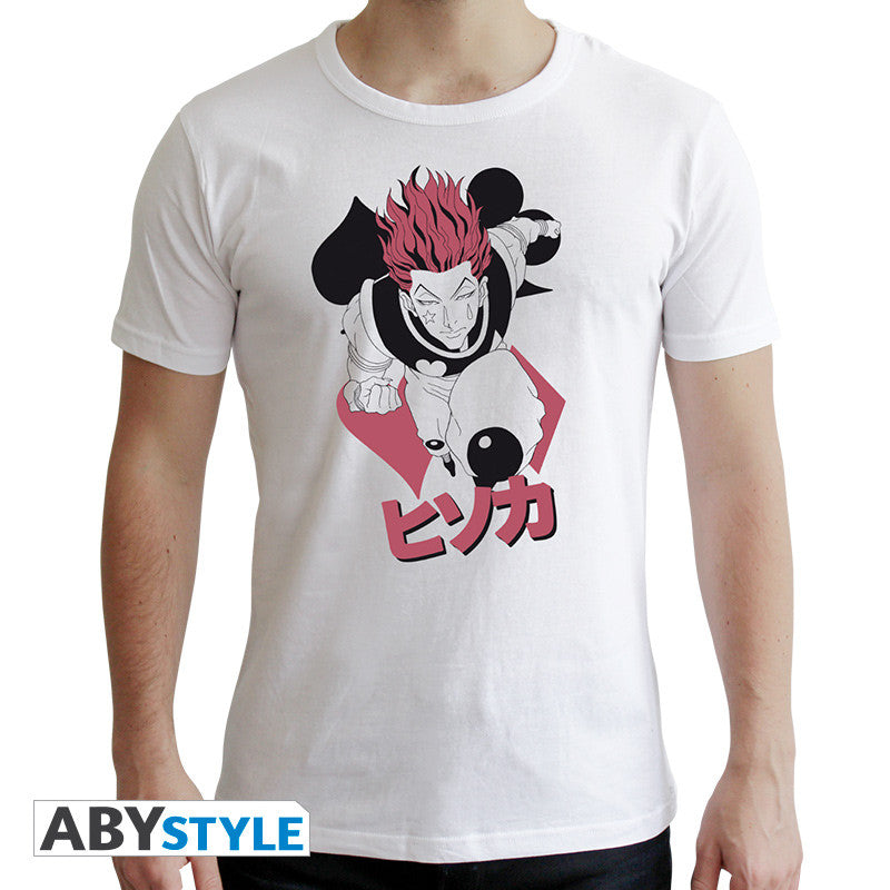 HUNTER X HUNTER - Tshirt "Hisoka" homme white