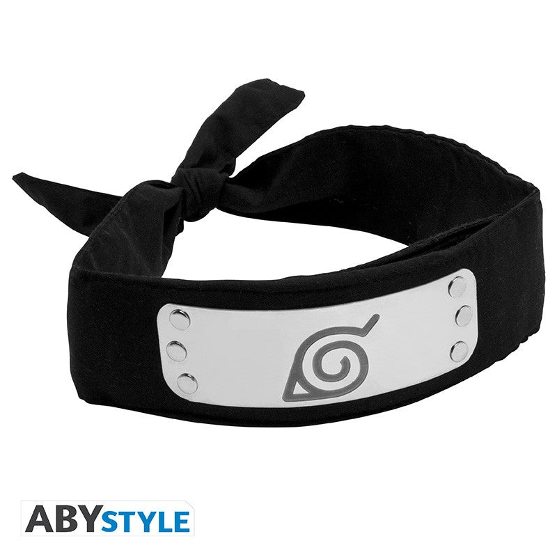 NARUTO SHIPPUDEN - Bandeau - Konoha noir - Taille adulte