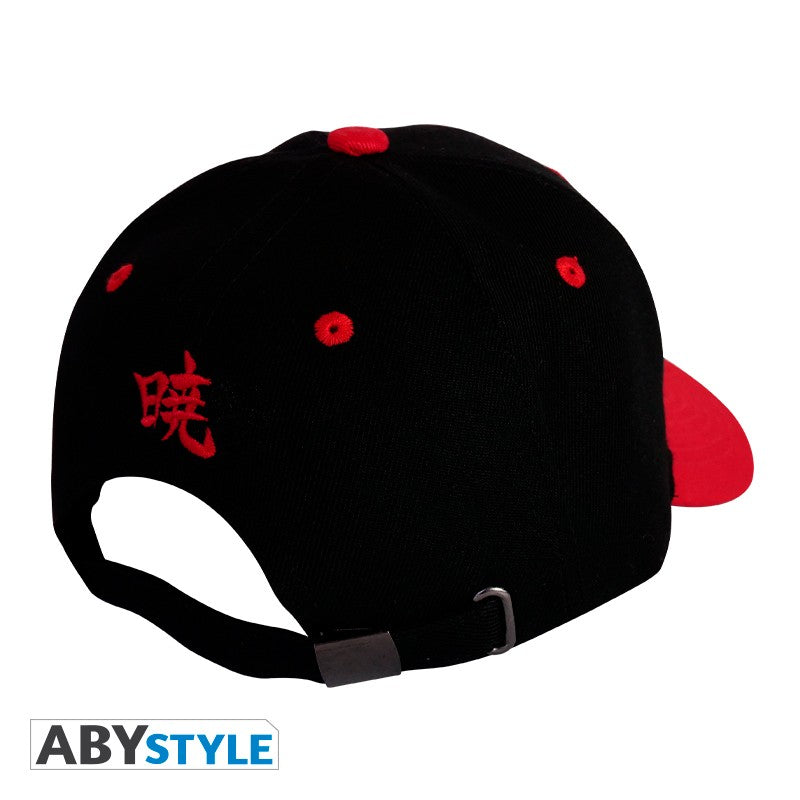 NARUTO SHIPPUDEN - Casquette - Noir & Rouge - Akatsuki