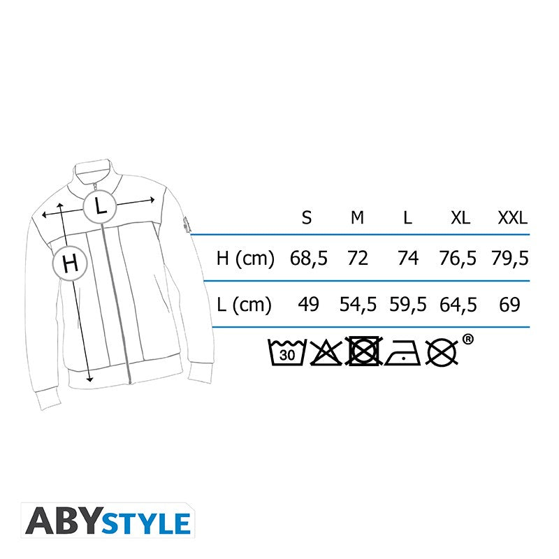 NARUTO SHIPPUDEN - Veste réplique - "Naruto" homme orange/noir