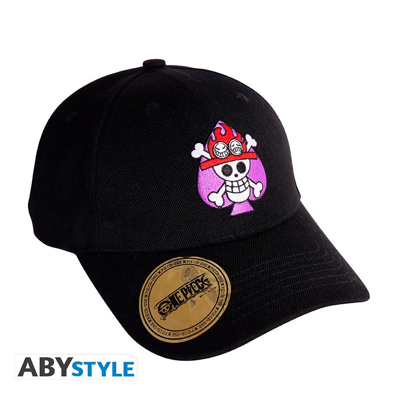 ONE PIECE - Casquette - Noir - Skull Ace