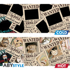 ONE PIECE - Mug thermo réactifs- 460 ml - Wanted