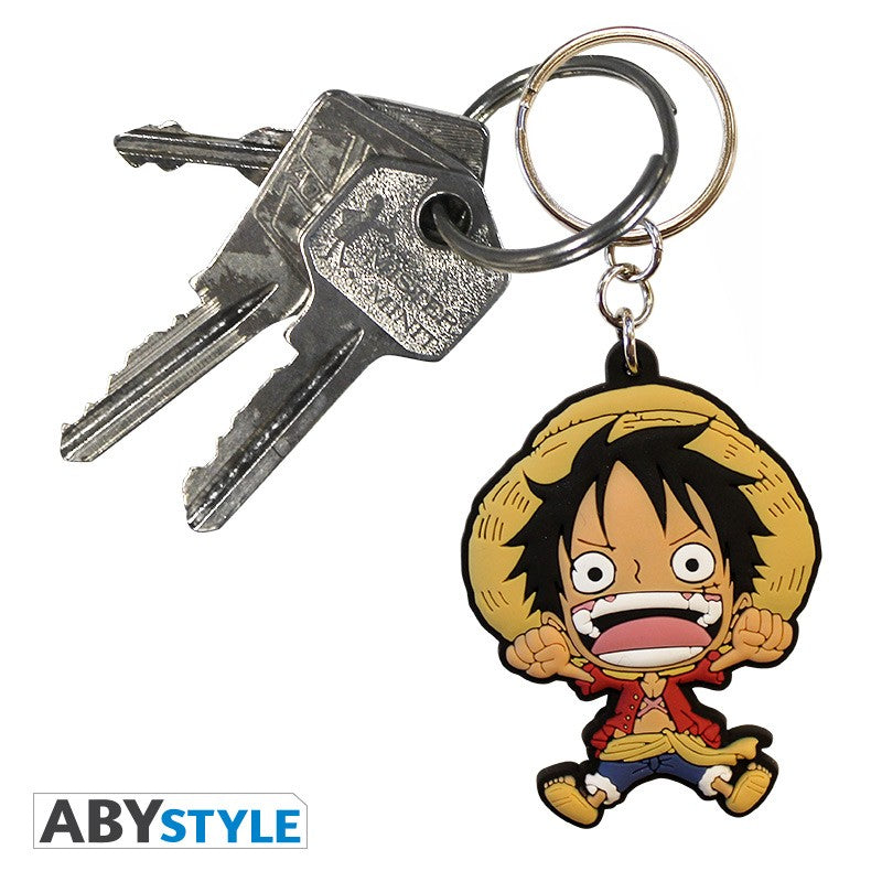 ONE PIECE - Porte-clés PVC Luffy SD