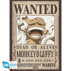 ONE PIECE - Set 2 Posters 52x38 - Wanted Luffy & Zoro