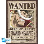 ONE PIECE - Set 2 Posters 52x38 - Wanted Roger & Barbe Blanche