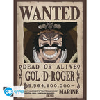 ONE PIECE - Set 2 Posters 52x38 - Wanted Roger & Barbe Blanche
