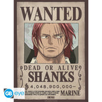 ONE PIECE - Set 2 Posters 52x38 - Wanted Shanks & Barbe Noir
